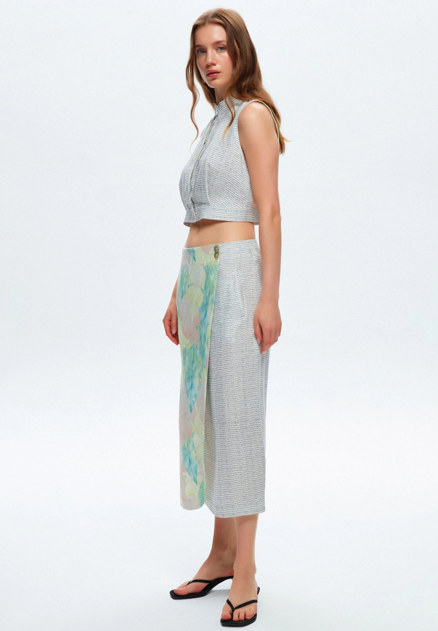 For ArtGonna A PortafoglioPrinted Green Donna Gonne ADK21B01U-M11 7 For ArtGonna A PortafoglioPrinted Green Donna Gonne ADK21B01U-M11 - immagine 5