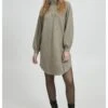 B.young Byusara DressAbito In MagliaVintage Khaki Donna Vestiti BY221C0GK-C11