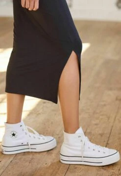 Next Jersey Midi SkirtGonna A TubinoBlack Donna Gonne NX321B0ND-Q11 -Vendite ONLY ef9318f64a4140e3a9d94b04803e1d29