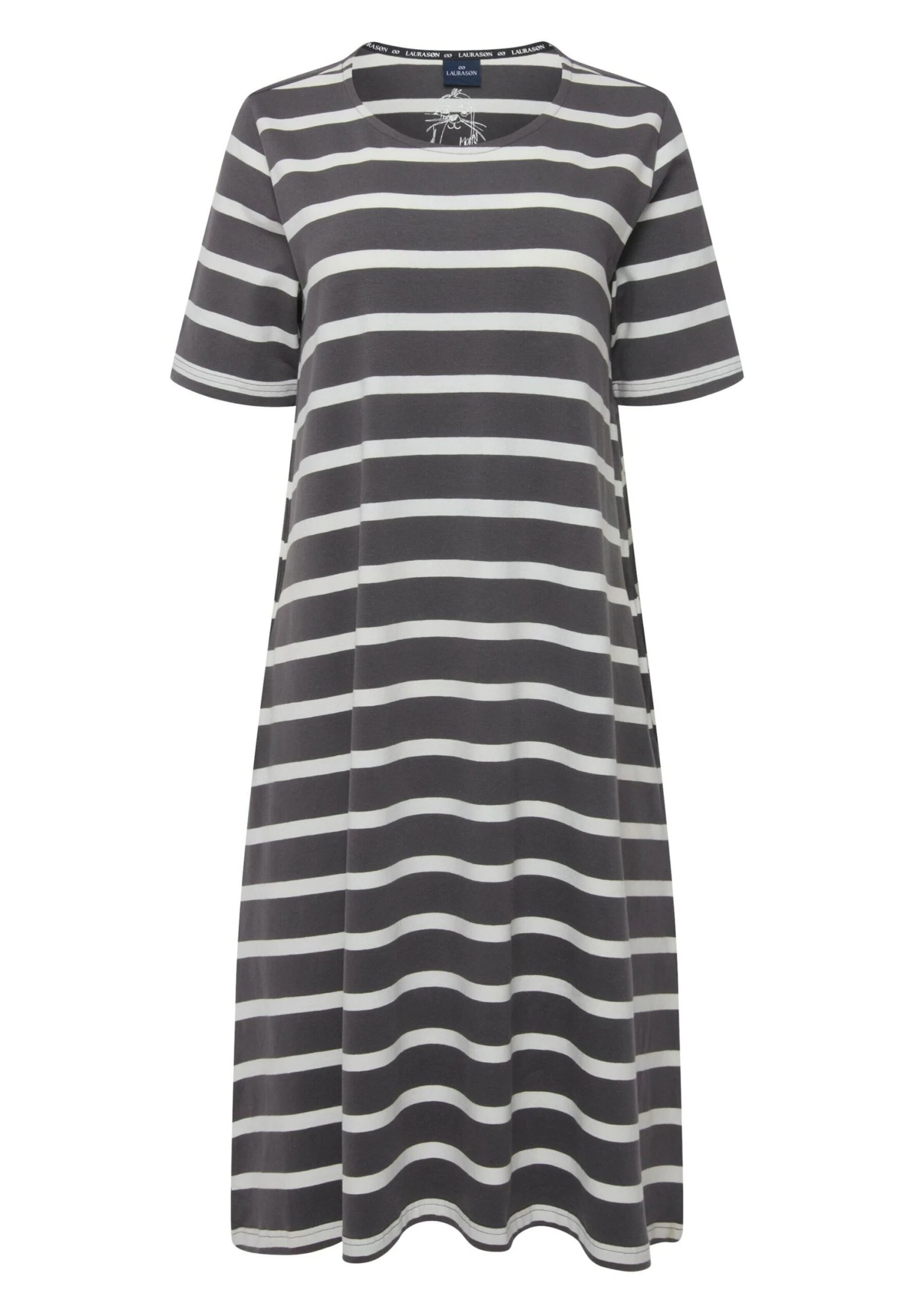 Vestito Di MaglinaDark Gray Donna Vestiti LR921C009-C11 8 Vestito Di MaglinaDark Gray Donna Vestiti LR921C009-C11 - immagine 6