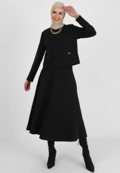 Gonna A CampanaBlack Donna Gonne MHR21D02D-Q11