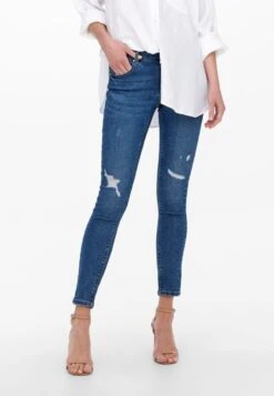 ONLY Daisy Life Push UpJeans Skinny FitMedium Blue Denim Donna Jeans ON321N1IZ-K11