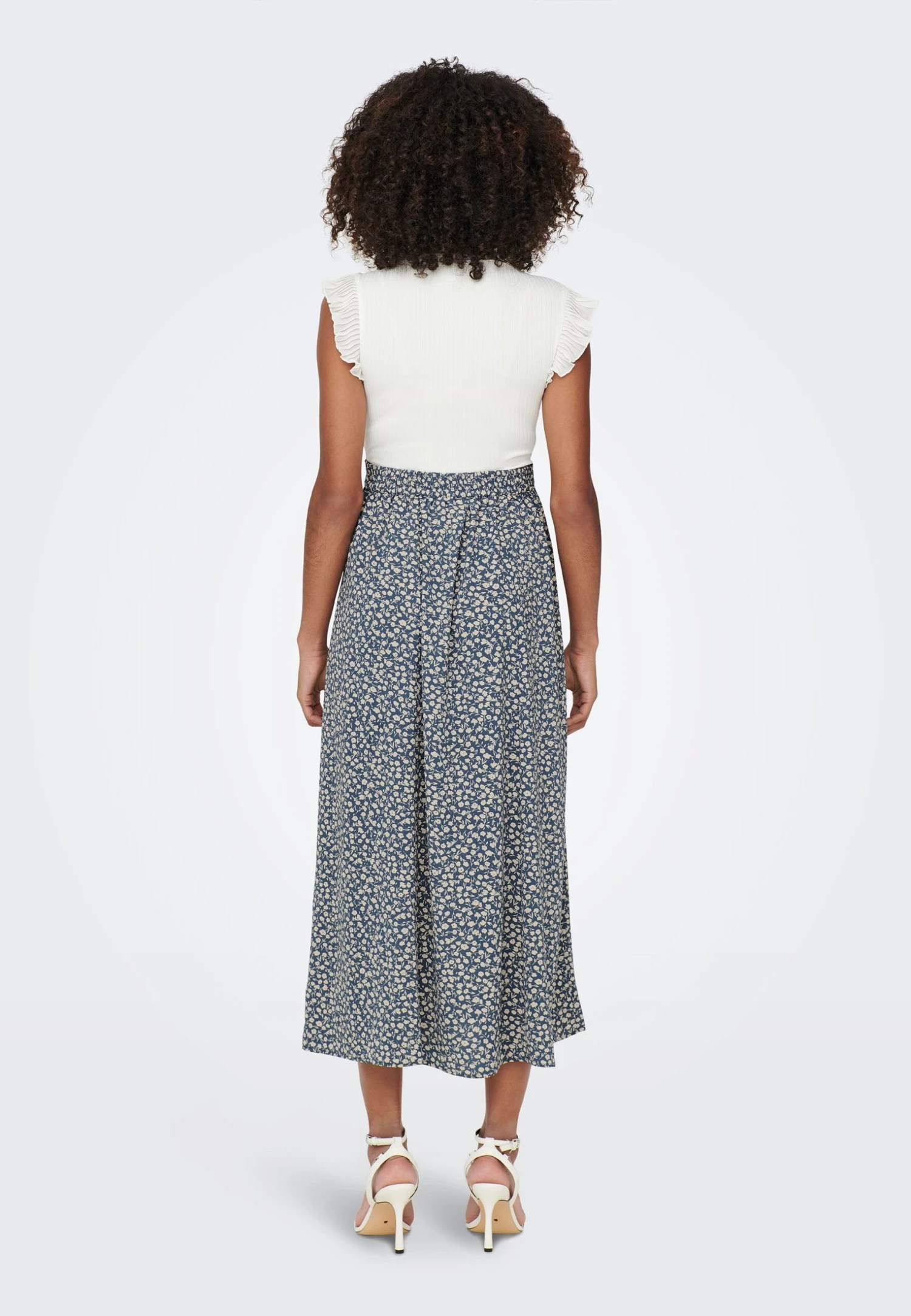 ONLY MATERNITY Olmvic Jasmin Gonna A CampanaBlue Mirage Donna Gonne ON329E00A-K11 5 ONLY MATERNITY Olmvic Jasmin Gonna A CampanaBlue Mirage Donna Gonne ON329E00A-K11 - immagine 3