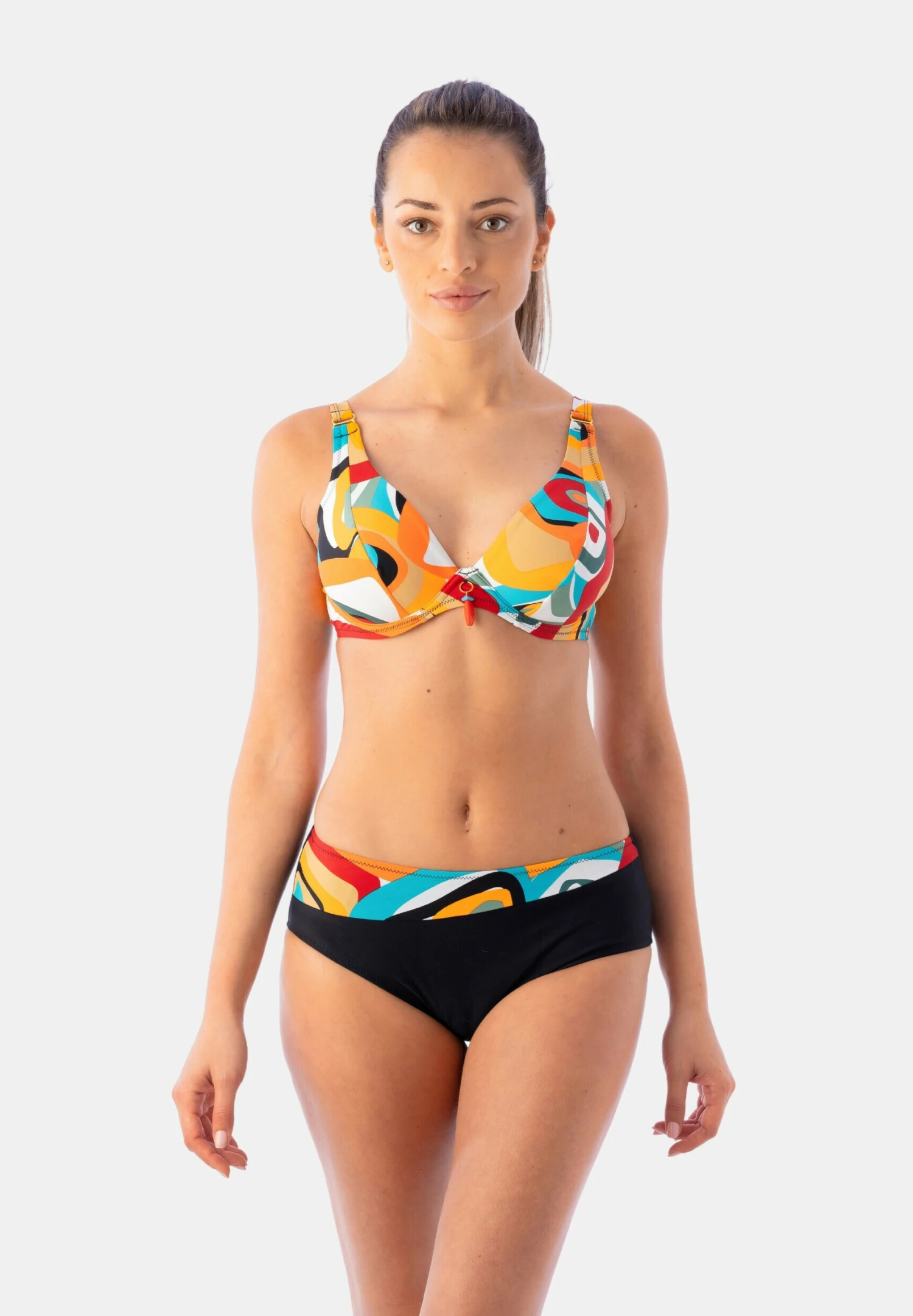 Paula - Bikini Pezzo Sotto - Noir 4 Paula - Bikini Pezzo Sotto - Noir - immagine 2