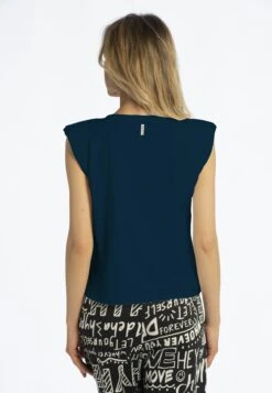 Deha Padded ShoulderT-Shirt Con StampaBlue Night Donna T-shirt E Top 5DE21D02P-K11 8 Deha Padded ShoulderT-Shirt Con StampaBlue Night Donna T-shirt E Top 5DE21D02P-K11 -Vendite ONLY f93b6bf1cd6143a1b4fbd7f1bfc4ba5e