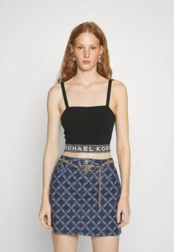 MICHAEL Michael Kors Eco KorsTopBlack Donna T-shirt E Top MK121I05X-Q11