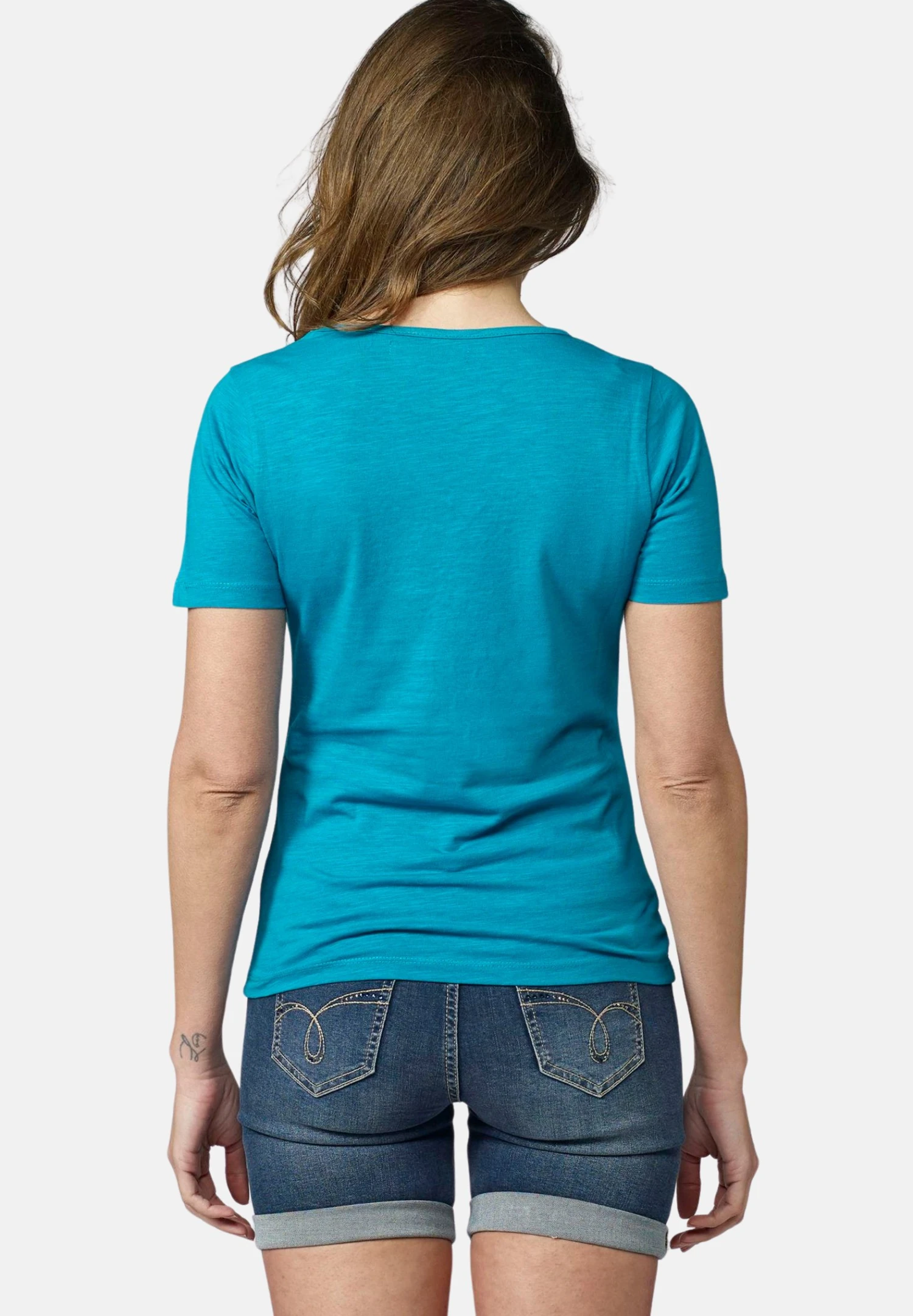 Koroshi Manga CortaT-Shirt Con StampaMenta Donna T-shirt E Top KOL21D00L-K11 5 Koroshi Manga CortaT-Shirt Con StampaMenta Donna T-shirt E Top KOL21D00L-K11 - immagine 3